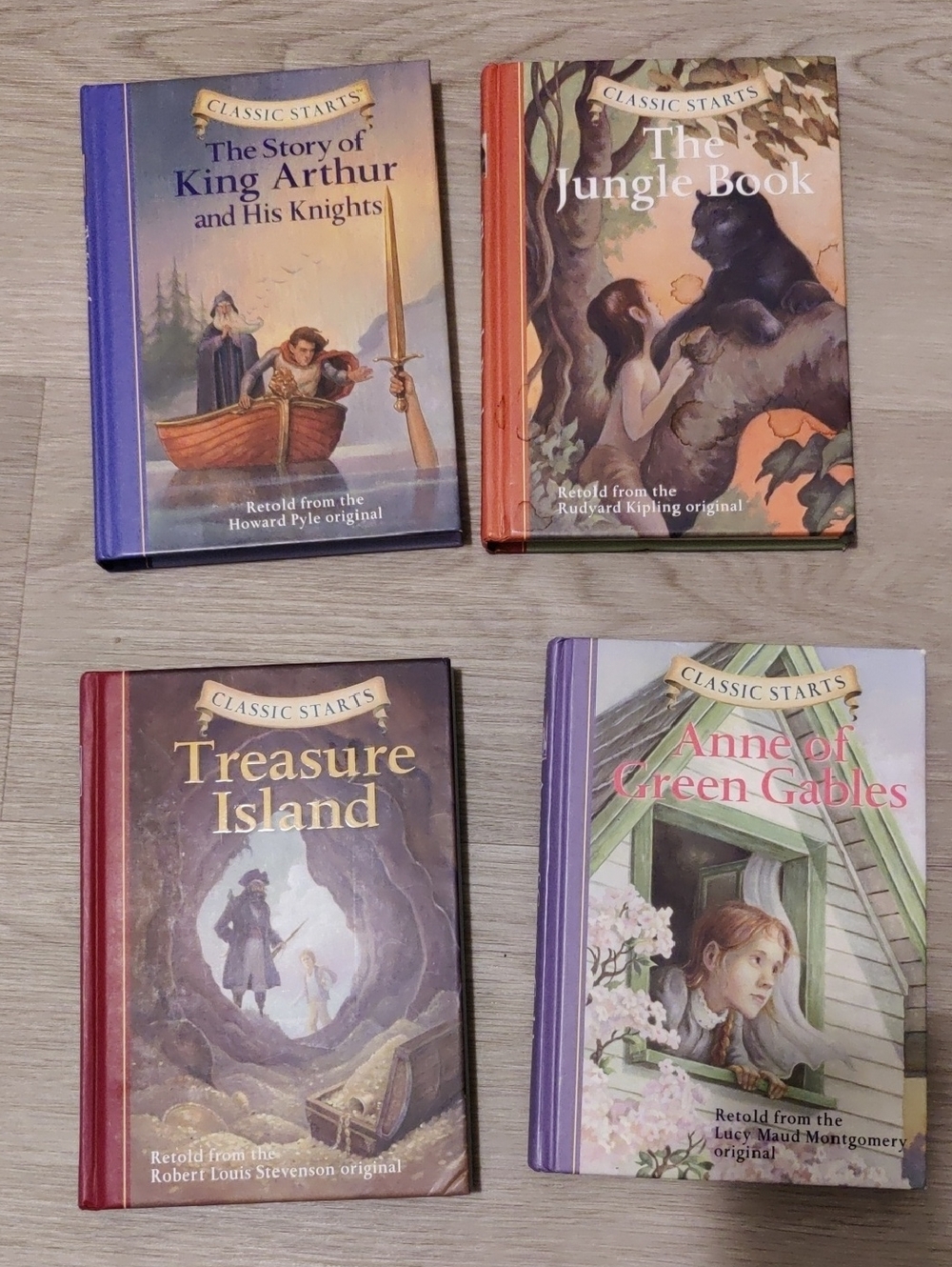 Assorted Lot Of "Classic Starts" Books For Young Readers Abridged Y2K Retro